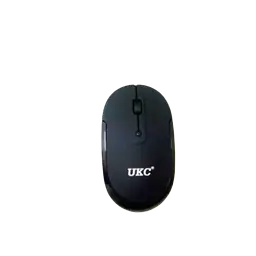 Клавіатура бездротова з мишкою UKC WI 1214 чорна чорна (WI 1214_601) - мініатюра 2