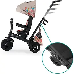 Триколісний велосипед Kinderkraft Easytwist Bird бежевий (00-00303592) - мініатюра 12