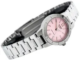 Годинник наручний жіночий сталевий стильний класика оригінальний Casio LTP-1177A-4A1 - мініатюра 3
