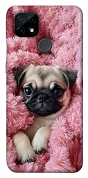 TPU чохол Demsky Мопс у ніжностях для Realme C21