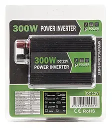 Інвертор PowerPlant HYM300-122, 12V 300 Вт (KD00MS0001) - мініатюра 7