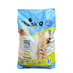 Сухий корм для дорослих котів THANKQ STANDART PISICI риба 10 кг