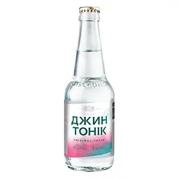 Упаковка напою слабоалкогольного Оболонь Джин Тонік 8% 3.96 л (0.33 л х 12 шт.) - мініатюра 2