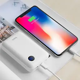 Додаткова батарея Hoco J44 PD+QC3.0 (10000mAh) White - мініатюра 2