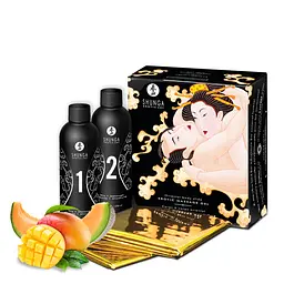 Набір для еротичного масажу Shunga Oriental Body-to-Body Melon Mango з ароматом дині та манго, 500 мл