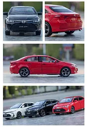 Колекційна металева модель автомобіля АвтоЕксперт Toyota Corolla з інерцією, світлом та звуком 1:32 - мініатюра 8