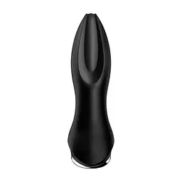 Анальна пробка Satisfyer Rotator Plug 2+ 12.8 см (чорний) - мініатюра 6