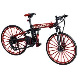 Конструктор велосипед  ZHEGAO OFF-ROAD BICYCLE спортивний офф- роад  258 деталей - мініатюра 3
