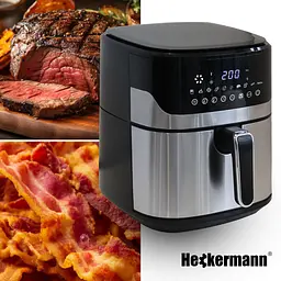 Аэрогриль Аэрофритюрница Heckermann ZHAF-650AD 6,5 л 2000W - мініатюра 5