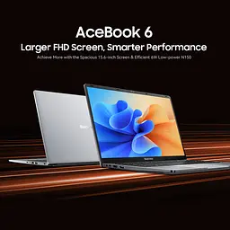 Ноутбук Blackview Acebook 6,16GB DDR4 512GB, N150 36GHz / UHD, Win11 Home, 38Wh, +, HDMI 2.0, Bluetooth 5.0, USB 3.0 - мініатюра 2