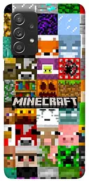 TPU чохол Demsky Minecraft collage для Samsung Galaxy A72 4G / A72 5G