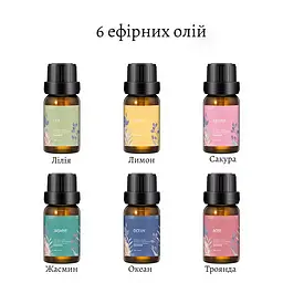 Ефірна олія Kinscoter Essential Oil Set 6 bottles, 6*10 мл - мініатюра 2