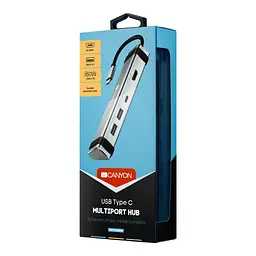 Порт-реплікатор Canyon Docking Station with 4 ports (CNS-TDS03DG) - мініатюра 4