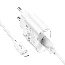 МЗП Hoco C109A Fighter 10.5W (1USB-A) + кабель USB to Lightning White - мініатюра 4
