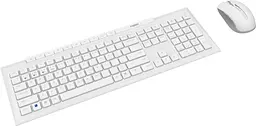 Комплект (клавіатура + миша) Rapoo 8210M White [78988] - мініатюра 3