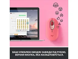 Миша Logitech POP Mouse Bluetooth Heartbreaker Rose (910-006548) - мініатюра 7