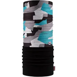 Шарф-труба дитячий (8-12) Buff Junior Polar, Renz Multi Чорний-Бірюзовий