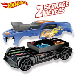 Гоночный автомобиль-гараж Hot Wheels 2 в 1 (HWCC15) - мініатюра 4