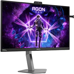 TFT 27" AOC AGON PRO AG276QSG2, QHD, Fast IPS, 360Гц, 0,3мс, 3xHDMI, DP, USB-hub, HAS, Pivot, чор.-с - мініатюра 2