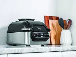 Мультипіч Ninja Foodi Health MultiGrill & Air Fryer чорна (AG301EU) - мініатюра 6