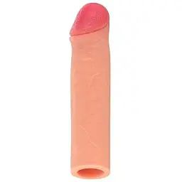 Насадка на член Real Body - Real Extender BEAST з відкритою головкою