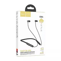 Бездротові навушники Hoco ES64 Bluetooth 5.3, 200 mAh, 2/30h чорні - мініатюра 3