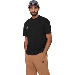 Футболка Mammut BaseRelaxed T-Shirt Glacier M black - мініатюра 3