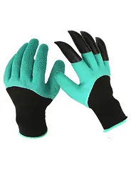 Садові рукавички з кігтями Garden Genie Gloves для копання та посадки - мініатюра 2