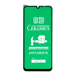 Захисне скло Ceramic Xiaomi Redmi 14C/14R/A3 Pro/Poco C75 Black