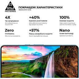Захисне скло ArmorStandart Full Pro Glass для Google Pixel 8 Black (ARM72907) [106035] - мініатюра 4