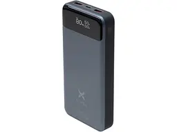 Внешний аккумулятор (павербанк) Vinga 30000mAh 100W Display Grey (VPBB30100)