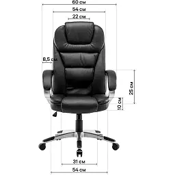 Офісне крісло GT Racer X-2852 Classic, чорне (X-2852 Classic Black) - мініатюра 8