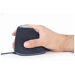 Мишка Gembird MUS-ERGO-03 USB Black (MUS-ERGO-03) - мініатюра 7