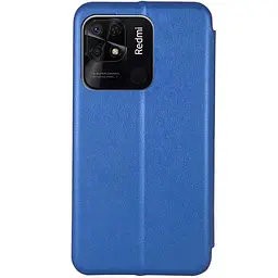 Шкіряний чохол-книжка Classy для Xiaomi Redmi 10C Синій - мініатюра 2