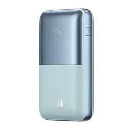 Акумулятор зовнішній Baseus Bipow Pro Digital Display 20000 mAh 22.5W PPBD030003 / PPBD2-20 блакитний