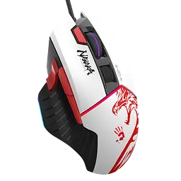 Миша A4Tech W95 Max Bloody (Naraka) RGB White