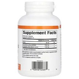 Глюкозамін та хондроїтин Natural Factors Glucosamine & Chondroitin 120 капсул - мініатюра 2
