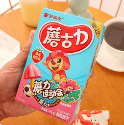 Печиво Orion Biscuit Strawberry Yoghurt 41г - мініатюра 2