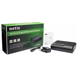 Комутатор мережевий Netis ST3116P - мініатюра 4