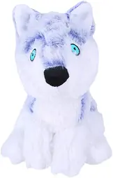 М'яка іграшка для собак Animal Shape Dog Plush Toy - Light Blue Wolf, блакитна - мініатюра 1