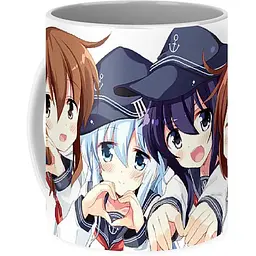 Кухоль GeekLand Флотська колекція Kantai Collection:KanColle Флотські Діви КС 02.02 330 мл білий - мініатюра 2