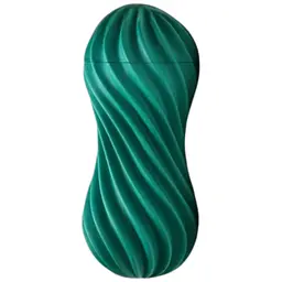 Мастурбатор Tenga Flex Fizzy Green гнучкий, з ігристою стимуляцією та контролем тиску, зелений