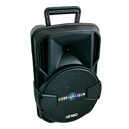 Музична колонка блютуз з Kimiso KS-M1 FM колонка з підсвіткою і мікрофоном, Hi-Fi радіоколодка (ST) - мініатюра 6