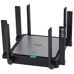 Бездротовий Wi-Fi 6 маршрутизатор серії Ruijie Reyee RG-EW3200GX PRO, 190 х 190 х 41 мм