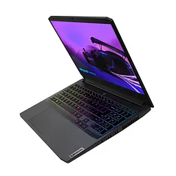Ноутбук Lenovo 15.6" IdeaPad Gaming 3 15ACH6/AMD R5 5600H/8GB/512SSD/GF 1650-4/DOS/Black (82K201B9RA) Б/в - мініатюра 4