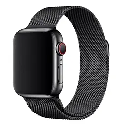 Ремінець Milanese Loop Magnetic Band для Apple Watch 42/44/45/46mm Black [17341]
