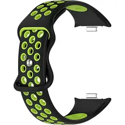 Ремінець DK CDK для Xiaomi Redmi Watch 5 Silicone Sport Band Nike (017600) (black / green)