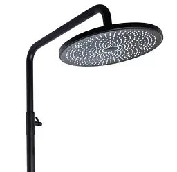 Душова система універсальна Qtap Slavonice Black Matt з виливом QTSLA111BLM45906 - мініатюра 5