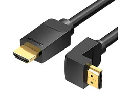 Кабель Vention HDMI Right Angle Cable 270 Degree HDMI v2.0 1.5m Black (AAQBG)