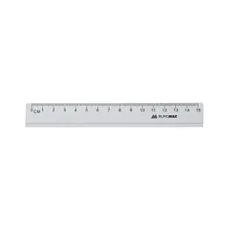 Лінійка Buromax 15 см, steel (BM.5810-15)